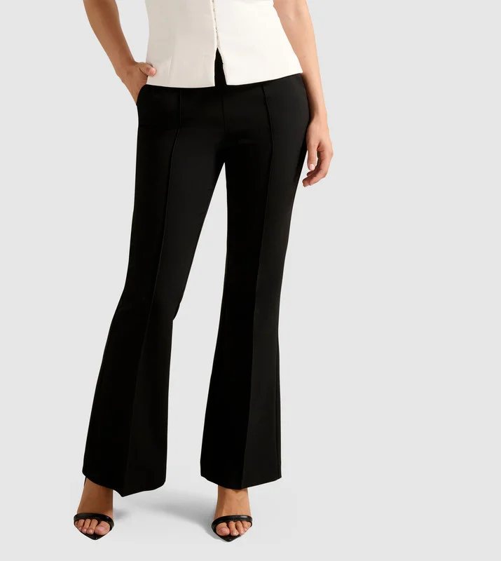 forever new  BETHANY Pintuck Flared Pants for Women | Best Price UAE